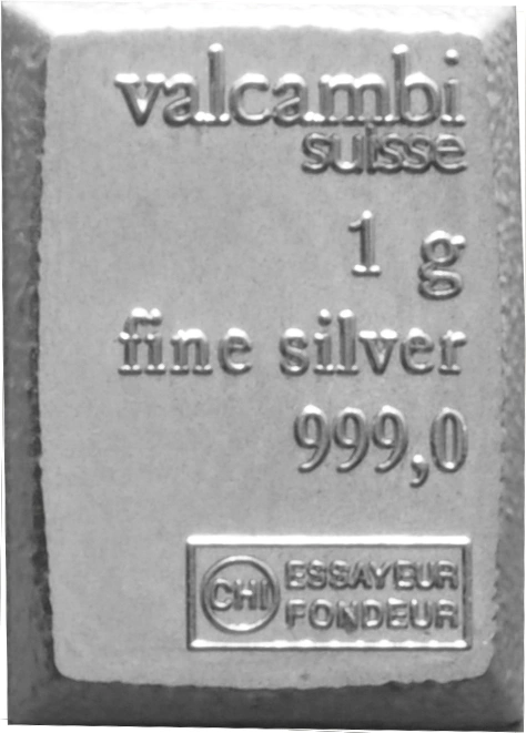 Second Hand 1g Silver Combibar