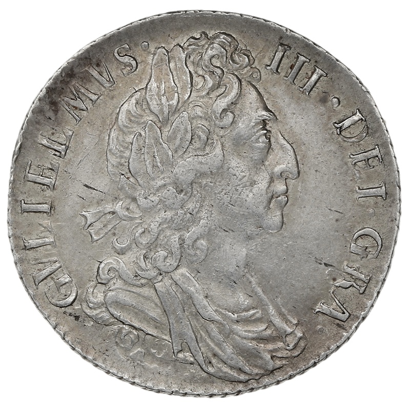 1697 Silver Sixpence Coin William III 