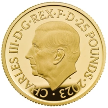 2023 Proof 1/4oz Gold Britannia Coin Boxed