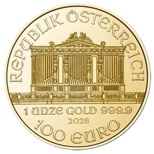 2026 Austrian Gold Philharmonic Coin 1oz