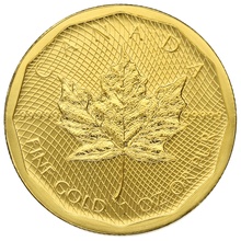 2009 Canadian Maple Leaf Gold Coin 1oz 99999