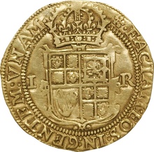 Gold Unite Coin James I Fine