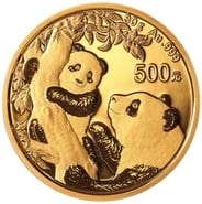 2021 30g Chinese Panda Gold Coin