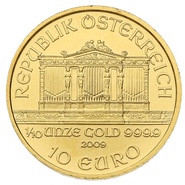 2009 Tenth Ounce Gold Austrian Philharmonic