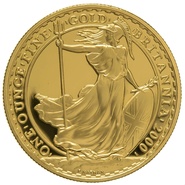 2000 One Ounce Proof Britannia Gold Coin