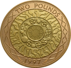 1997 Proof £2 Coin Gold Double Sovereign