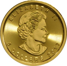 2017 1/10oz Canadian Maple Leaf Gold Coin