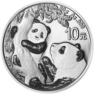 2021 30g Chinese Panda Silver Coin