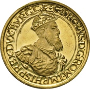 1987 Belgian 50 ECU Gold Coin