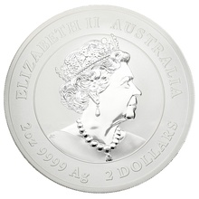 2021 2oz Australian Lunar Year of the Ox Silver Coin