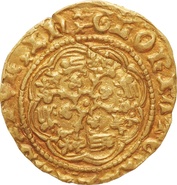 Richard II Gold Quarter Noble - Fine
