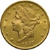 1897 $20 Double Eagle Liberty Head Gold Coin, San Francisco