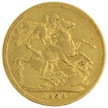 1824 Gold Sovereign