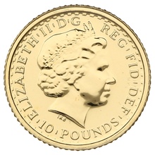 2009 1/10oz Gold Britannia Coin