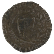 1656 Silver Shilling Coin