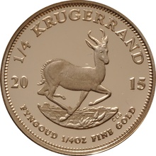 2015 Proof 1/4oz Krugerrand Gold Coin