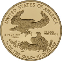 2020 Proof 1/4oz American Eagle Gold Coin Boxed