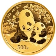 2024 30g Gold Chinese Panda Coin