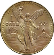 1981 Mexican Libertad Gold Coin 1oz 