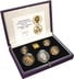 1993 Gold Proof Sovereign Four Coin Set - Pistrucci Centenary Collection Boxed