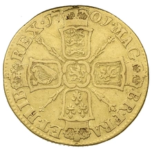 1701 Gold Guinea Coin William III