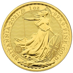 2021 Gold Britannia Coin 1oz PCGS MS70