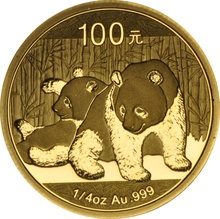 2010 1/4oz Chinese Panda Gold Coin