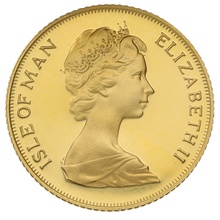 1973 Proof Isle of Man Gold Sovereign 4 Coin Set Boxed
