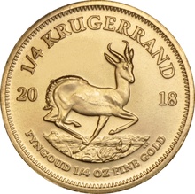 2018 1/4oz Krugerrand Gold Coin