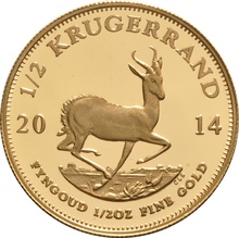 2014 Proof 1/2oz Krugerrand Gold Coin