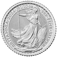 2024 Britannia 1/10oz Silver Coin