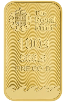 100g Gold Britannia Minted Bar