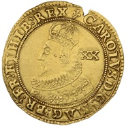 1625 Charles I Gold Unite Group A