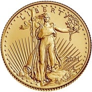 2021 1/10oz American Eagle Gold Coin Type II