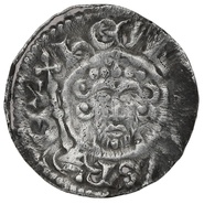 1199-1216 King John Silver Penny Hammered Rauf on London