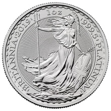 Second Hand 1oz RM Platinum Coin CGT Free (£100)
