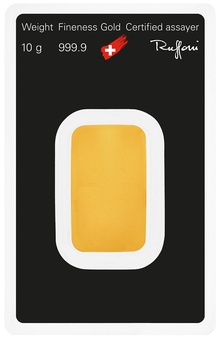 10g Gold Bar Argor-Heraeus