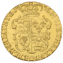 1776 George III Milled Gold Guinea