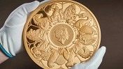 10 kilo ‘Masterwork’ the largest coin ever produced by The Royal Mint 10 kilo ‘Masterwork’ the largest coin ever produced by The Royal Mint