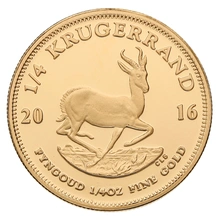 2016 Proof 1/4oz Krugerrand Gold Coin NGC PF69