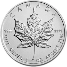 2007 Canadian Silver Maple Leaf Coin 1oz