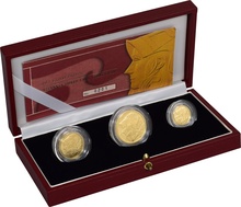 2003 Proof Gold Britannia 3 Coin Set Boxed