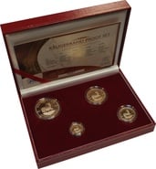 2006 Proof Krugerrand Gold Coin 4 Coin Set Boxed