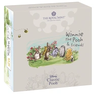 2021 Proof 50p Gold Coin Winnie the Pooh Boxed