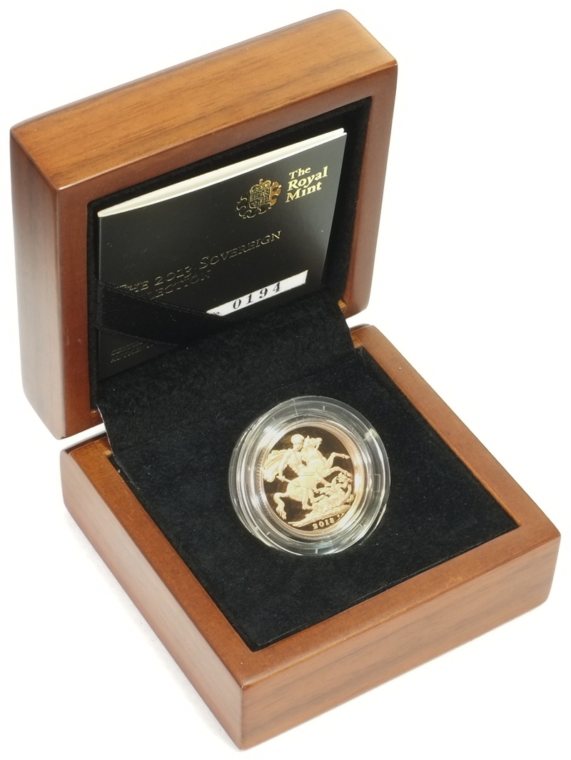 2013 Proof 2013 Sovereign Boxed