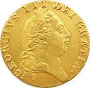 1788 Gold Guinea Coin George III Spade