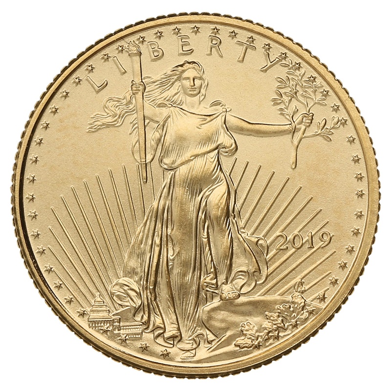 2019 1/10oz American Eagle Gold Coin