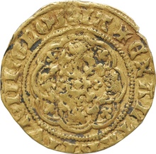 Quarter Noble Gold Coin Edward III Good Fine