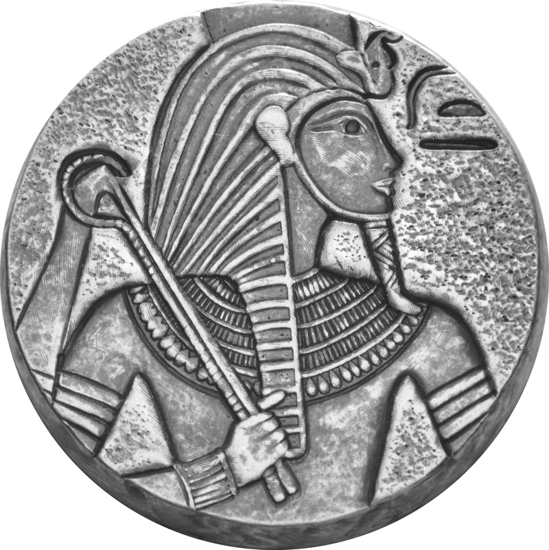 Egyptian Relics King Tut Silver Coin 5oz