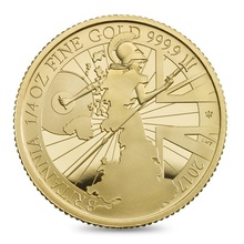 2017 Proof 1/4oz Gold Britannia Coin
